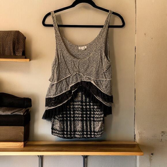 Vintage Silence and noise women's tank top Boho size medium - Picture 2 of 8